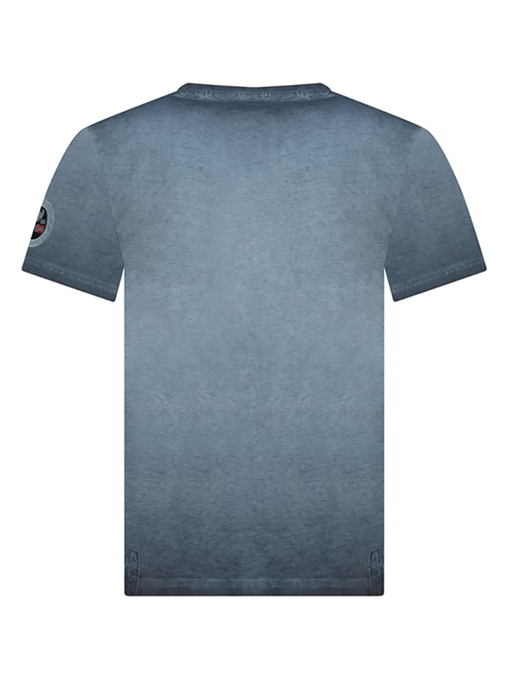 Tričko Geographical Norway Dunkelblau 6451516 Shirt "Jelegant" in Dunkelblau - 2
