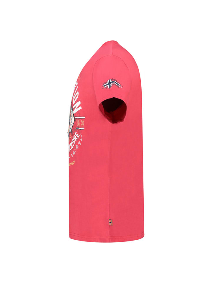 Tričko Geographical Norway Rot 9501339 Shirt "Jaldemar" in Rot - 4