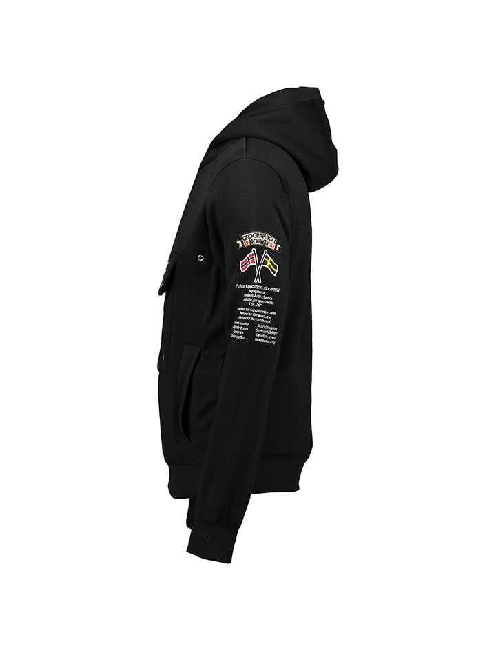 Detská mikina Geographical Norway Schwarz 6799588 Hoodie "Gymclass" in Schwarz - 4