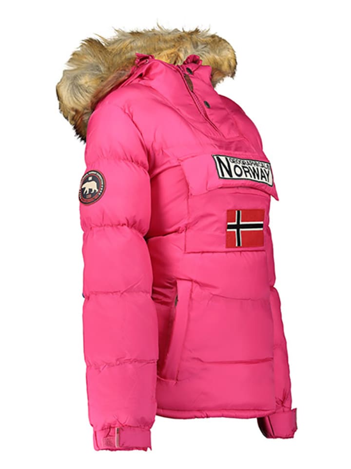 Geographical Norway Pink 836581 Parka "Belancolie" in Pink - 3