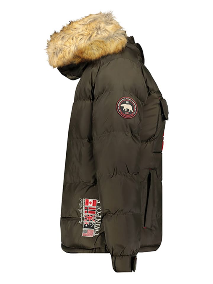 Geographical Norway Khaki 3301326 Parka "Belancolie" in Khaki - 4