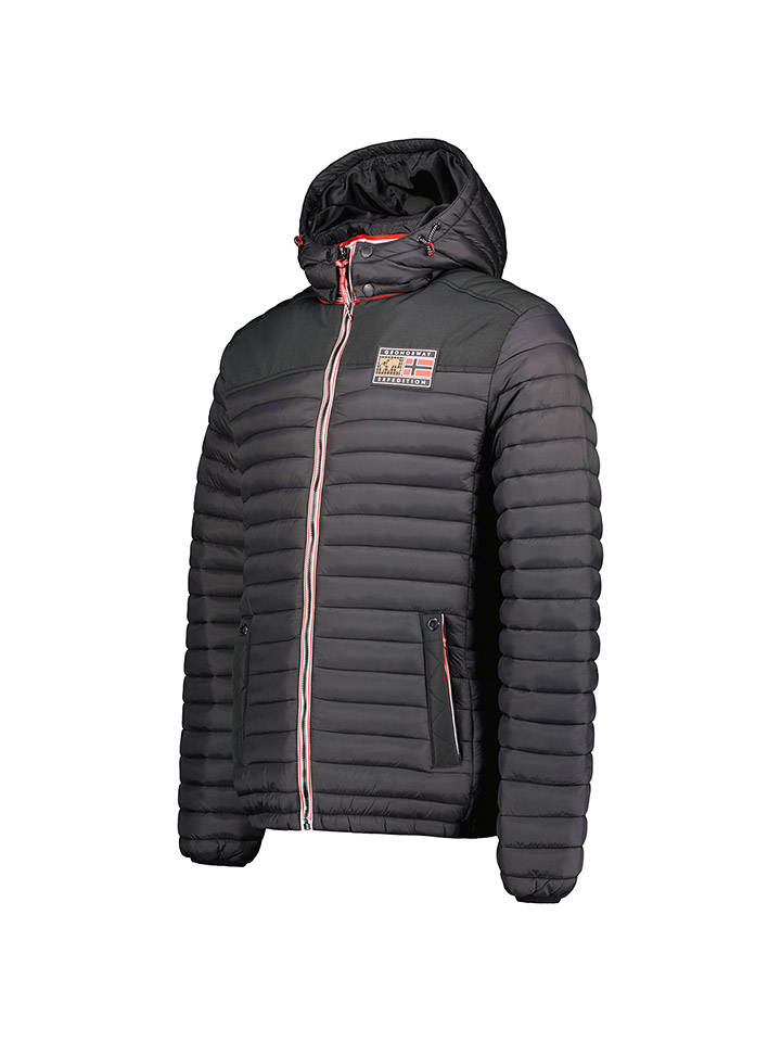 Geographical Norway Schwarz 5439912 Steppjacke "Adalmo" in Schwarz - 3