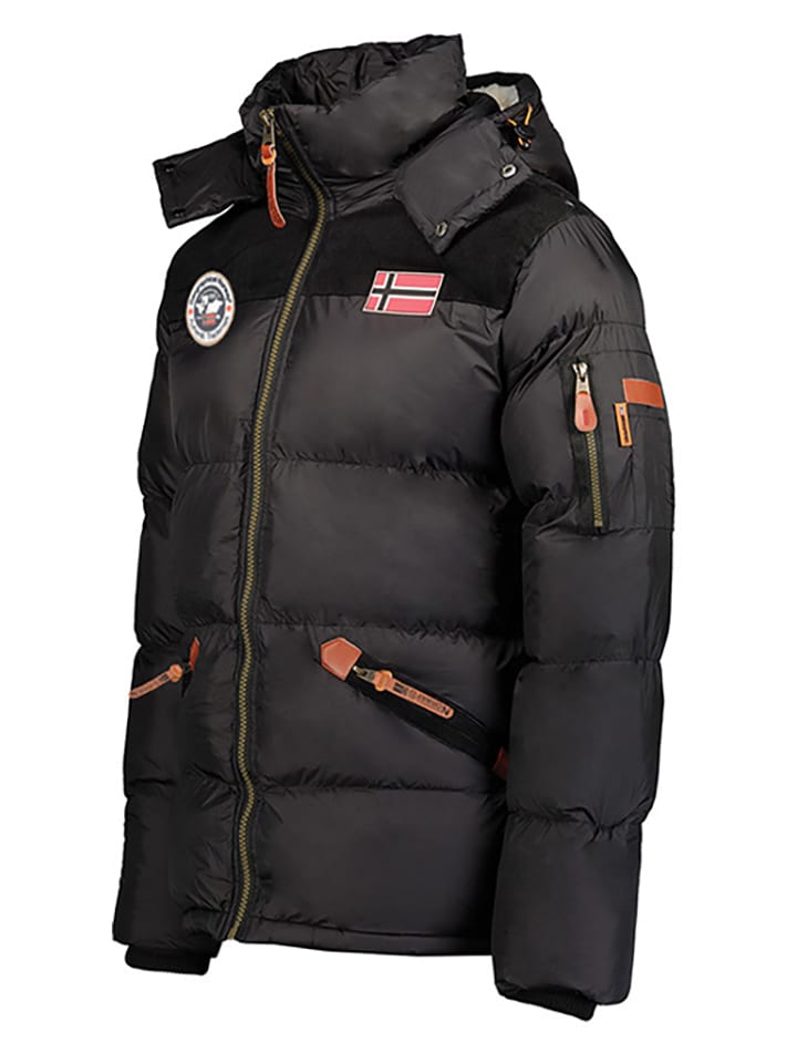 Geographical Norway Schwarz 3039020 Steppjacke "Celien" in Schwarz - 3