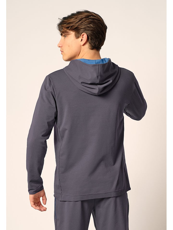 Skiny Anthrazit 3259314 Pyjama-Oberteil in Anthrazit - 2