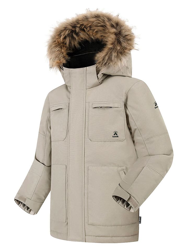 Kamik Beige 2746581 Parka "Enzo" in Beige - 2