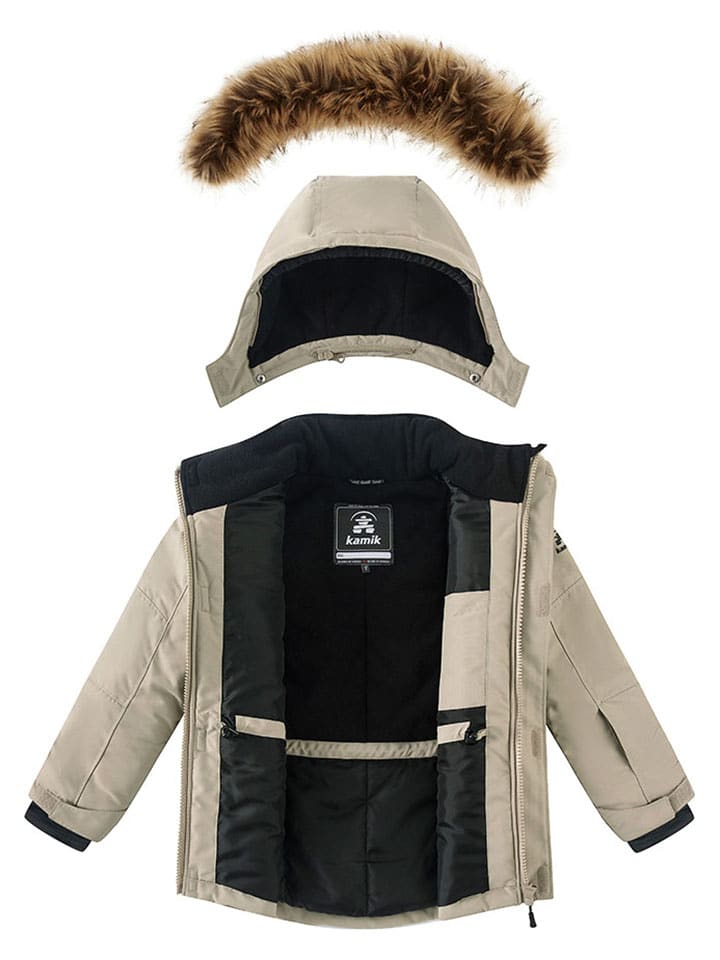 Kamik Beige 2746581 Parka "Enzo" in Beige - 4