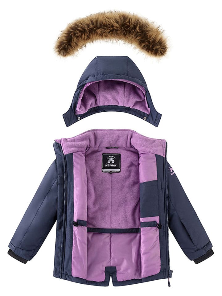 Kamik Dunkelblau 3352680 Parka "Karla" in Dunkelblau - 4
