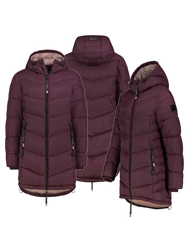 Bunda Sublevel Aubergine 128135 Steppmantel in Aubergine - 1