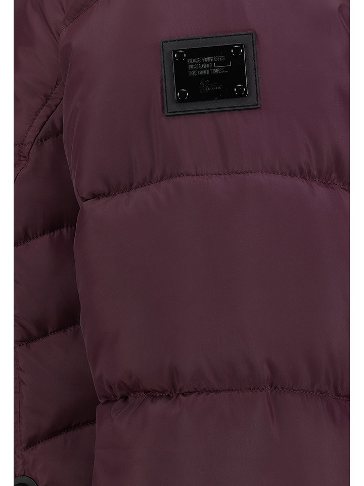 Bunda Sublevel Aubergine 128135 Steppmantel in Aubergine - 7