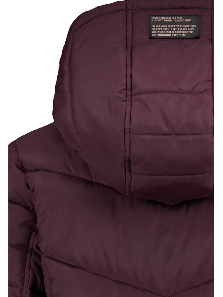 Bunda Sublevel Aubergine 128135 Steppmantel in Aubergine - 8