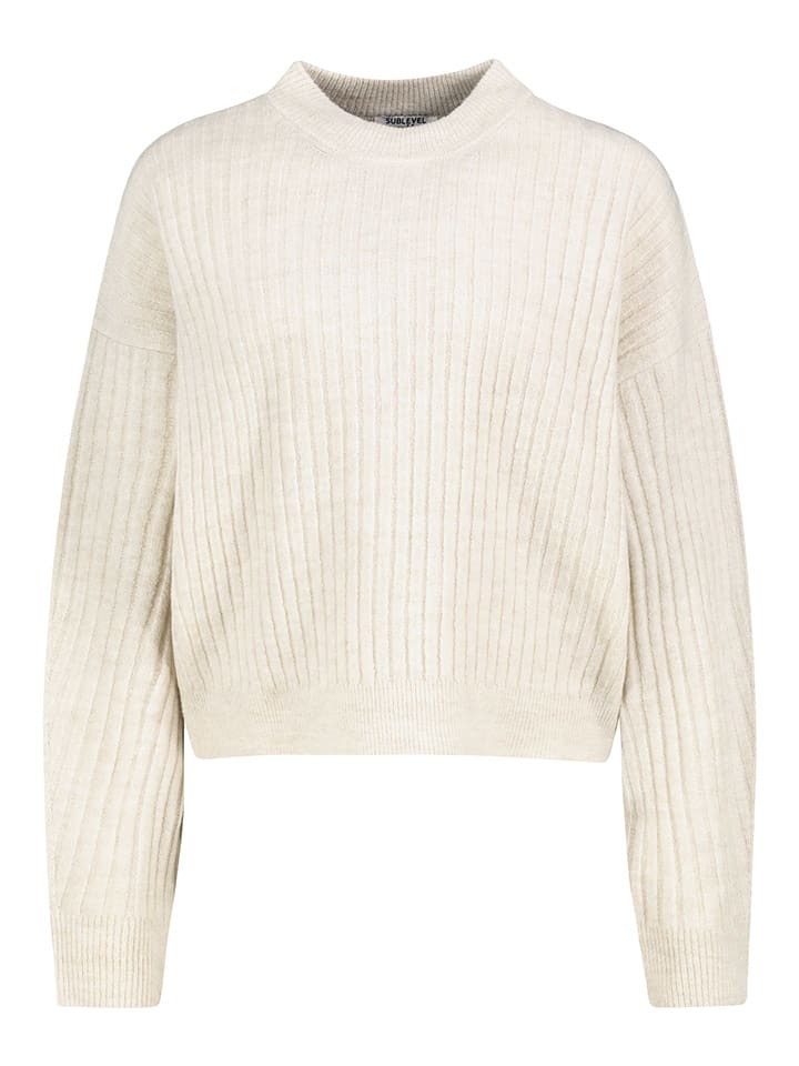 Sublevel Creme 178511 Pullover in Creme - 2