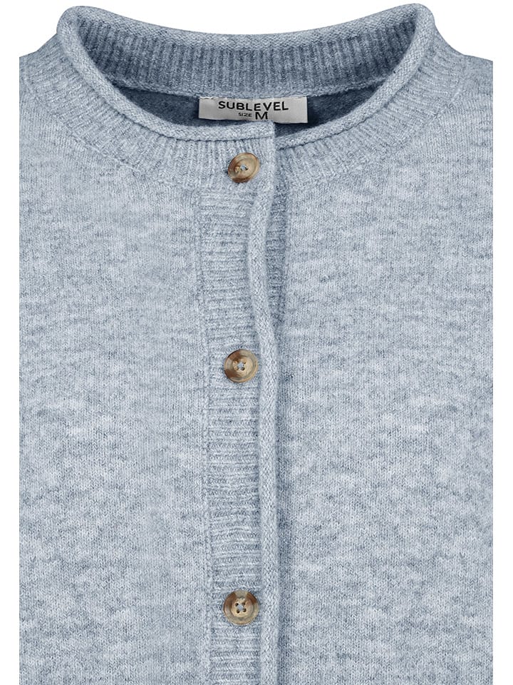 Sublevel Hellblau 8467231 Cardigan in Hellblau - 3