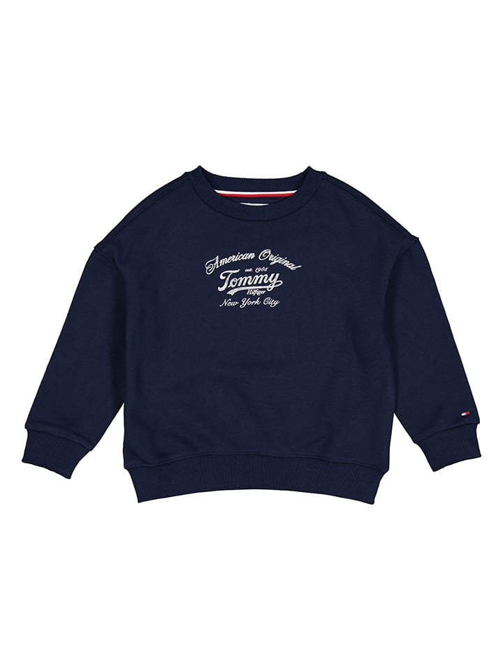 Dětská mikina Tommy Hilfiger Dunkelblau 565528 Sweatshirt in Dunkelblau - 1