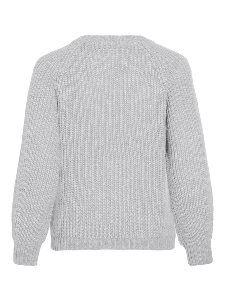 Vila Grau 524915 Pullover "Visota" in Grau - 2