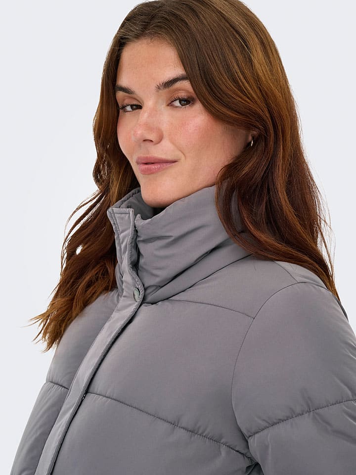 Bunda ONLY Grau 6002635 Steppjacke in Grau - 5