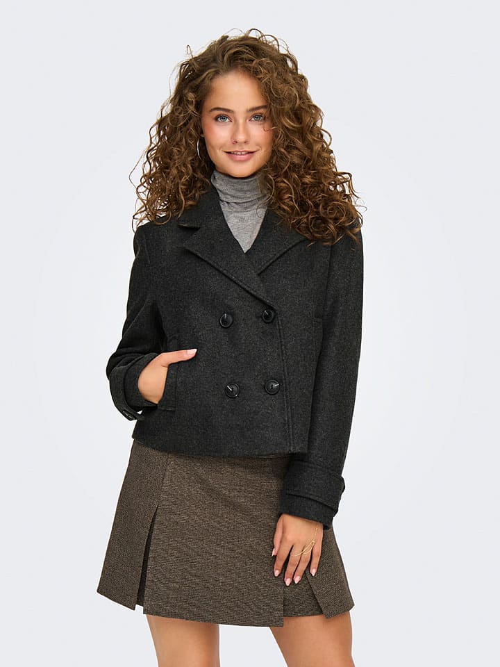 Bunda ONLY Schwarz 980600 Übergangsjacke in Schwarz - 3