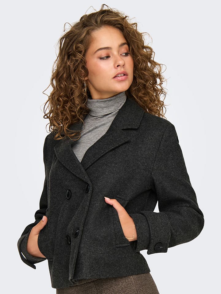 Bunda ONLY Schwarz 980600 Übergangsjacke in Schwarz - 4