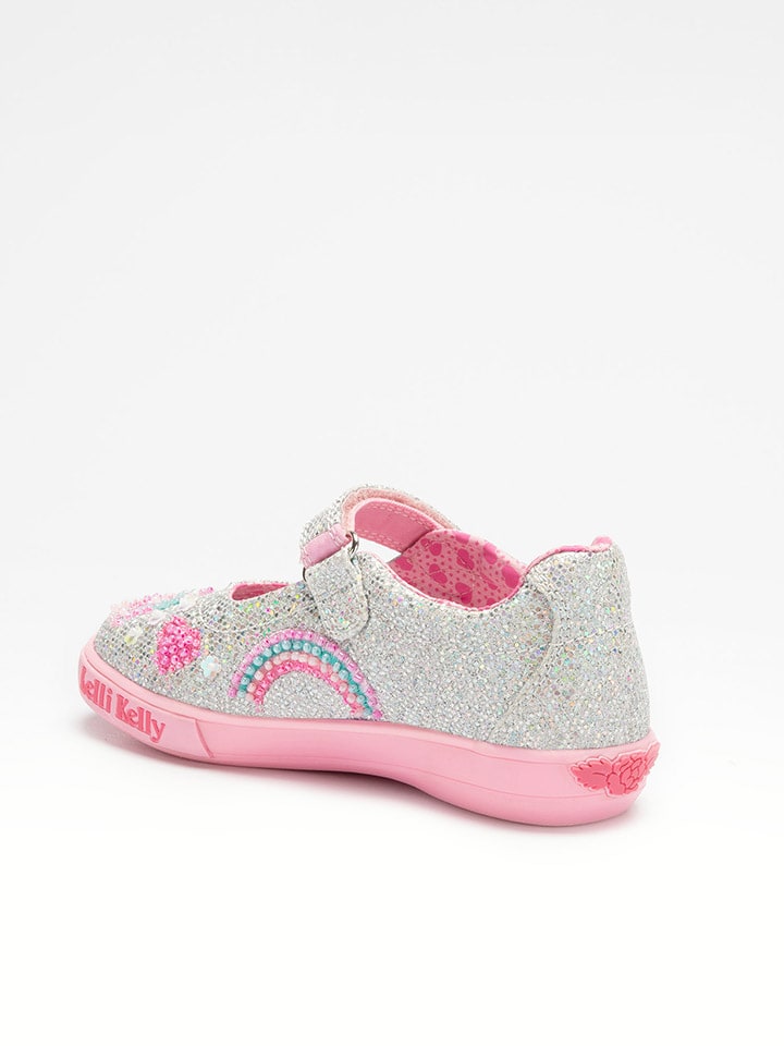 Boty Lelli Kelly Silber/ Rosa 7426312 Hausschuhe "Luce" in Silber/ Rosa - 3