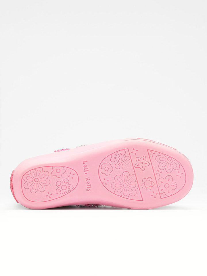 Boty Lelli Kelly Silber/ Rosa 7426312 Hausschuhe "Luce" in Silber/ Rosa - 4