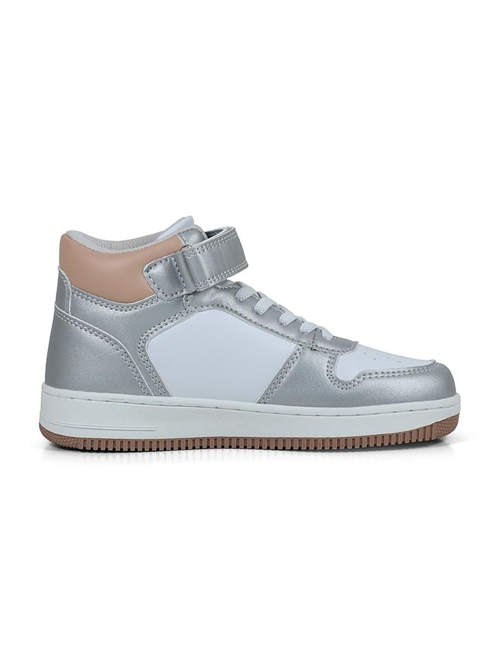 Boty GAP Beige/ Silber/ Weiß 169296 Sneakers "Boston Mid II" in Beige/ Silber/ Weiß - 3
