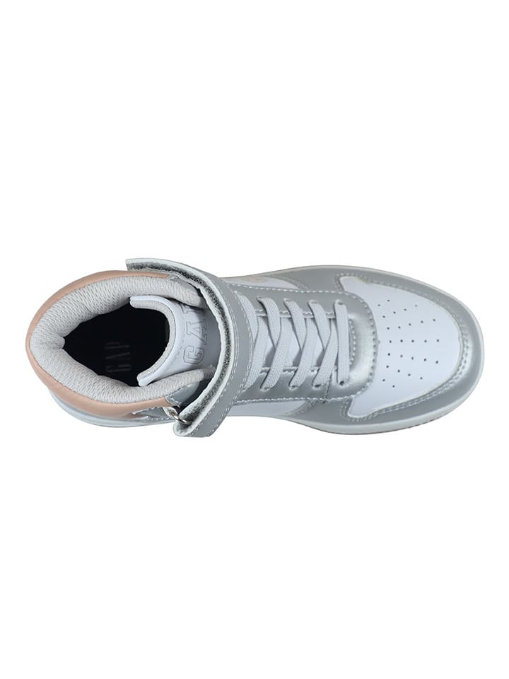 Boty GAP Beige/ Silber/ Weiß 169296 Sneakers "Boston Mid II" in Beige/ Silber/ Weiß - 4
