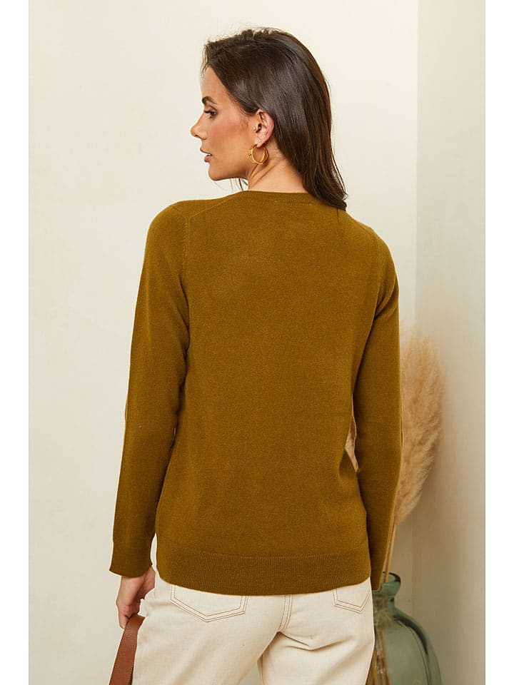 Soft Cashmere Oliv 3834076 Pullover in Oliv - 3