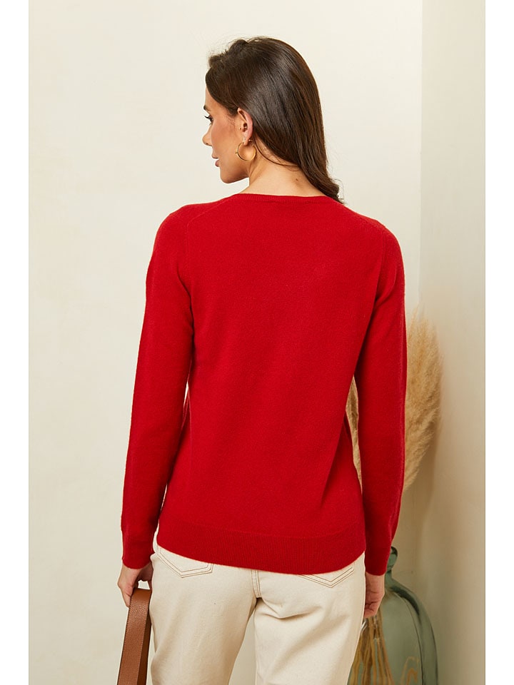 Soft Cashmere Rot 5392029 Pullover in Rot - 3