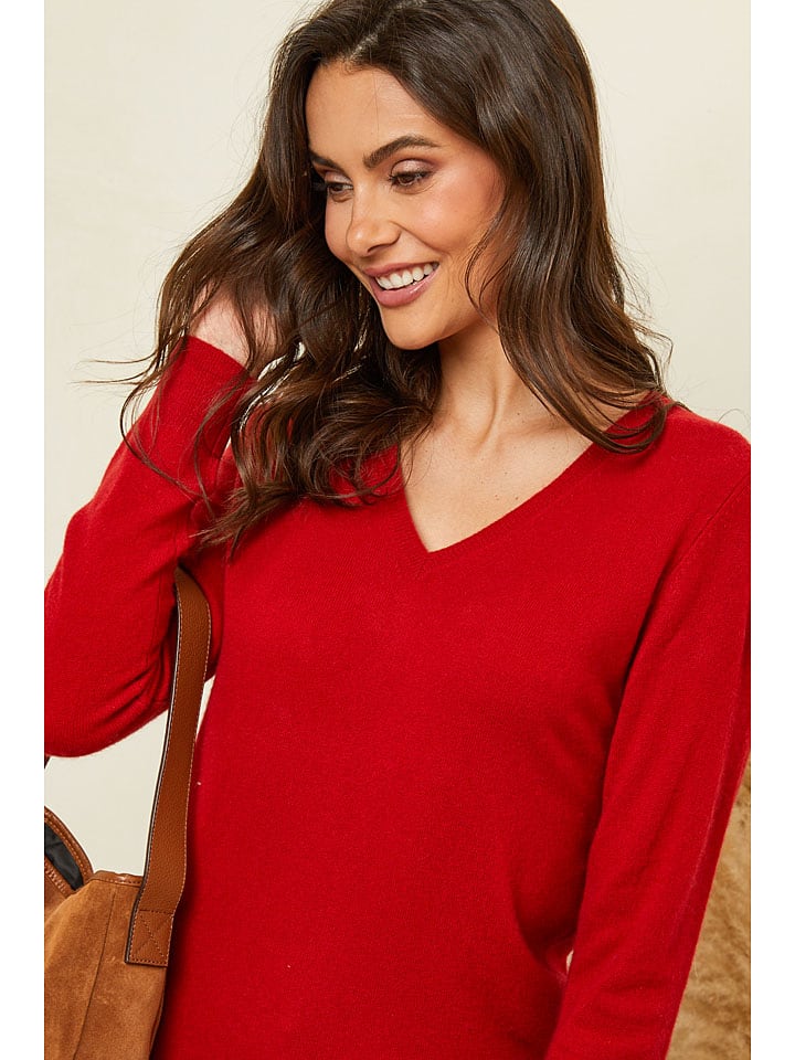 Soft Cashmere Rot 5392029 Pullover in Rot - 4