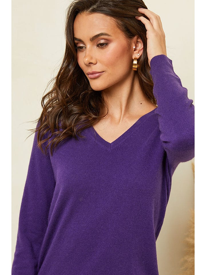 Soft Cashmere Lila 175197 Pullover in Lila - 4