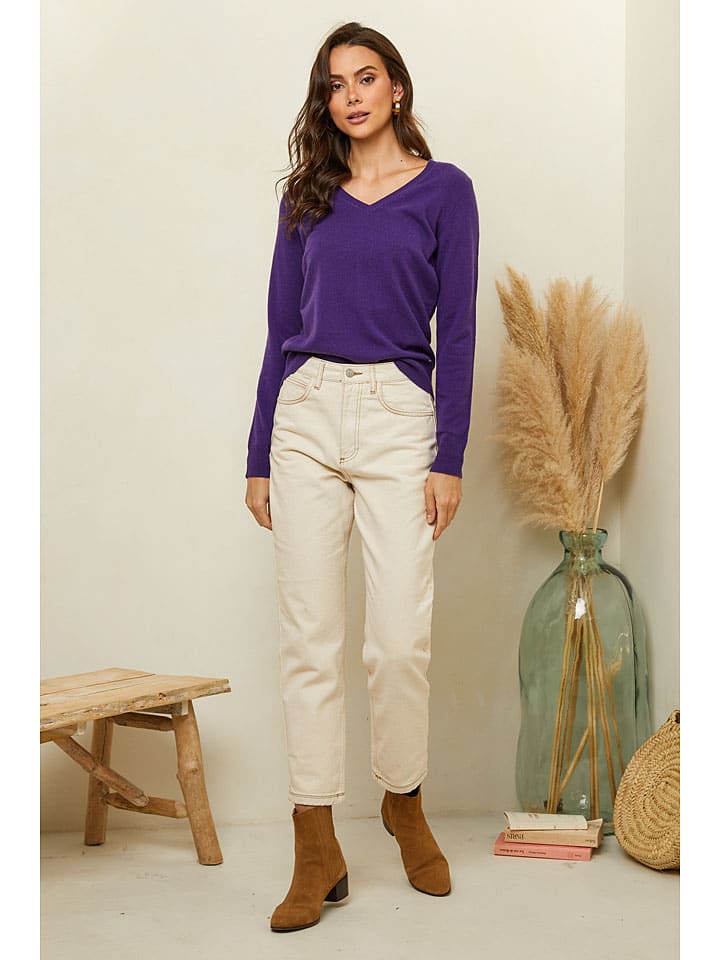 Soft Cashmere Lila 175197 Pullover in Lila - 5