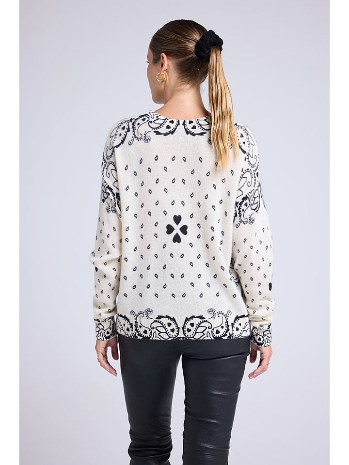 Maison Héritage Cashmere Creme 4438527 Kaschmir-Pullover in Creme - 3