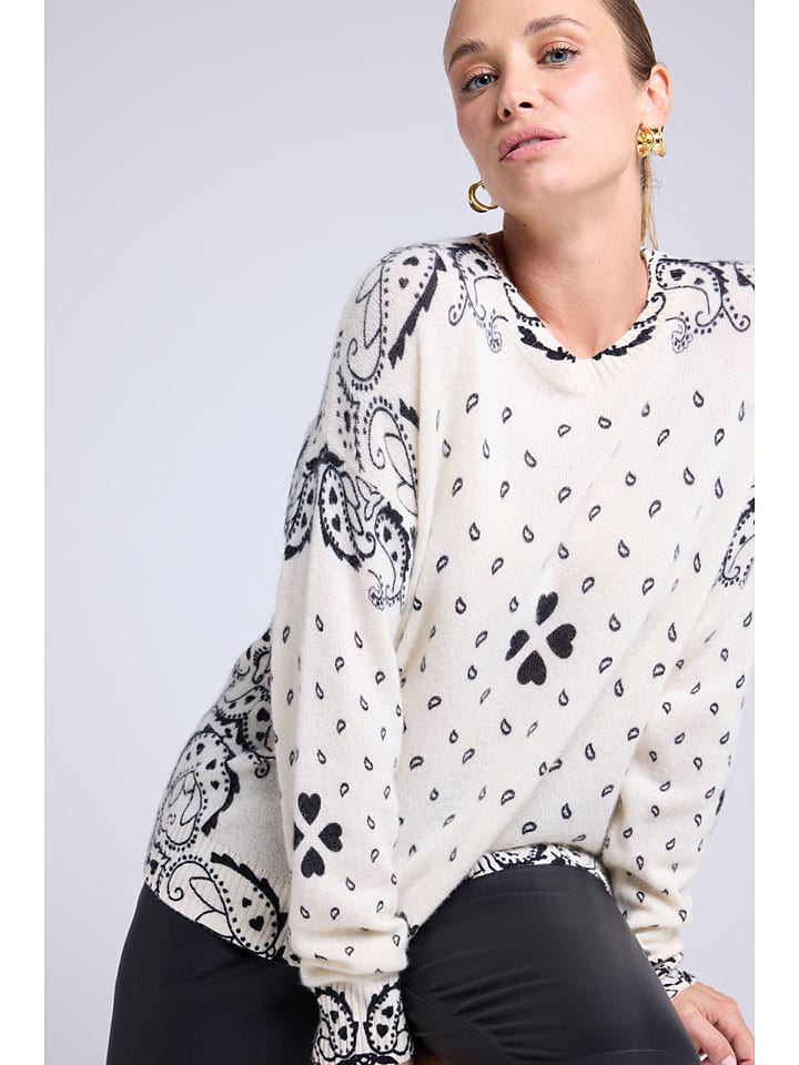 Maison Héritage Cashmere Creme 4438527 Kaschmir-Pullover in Creme - 6