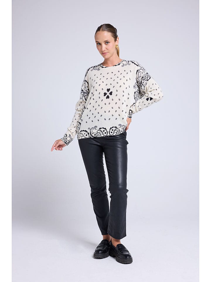 Maison Héritage Cashmere Creme 4438527 Kaschmir-Pullover in Creme - 7