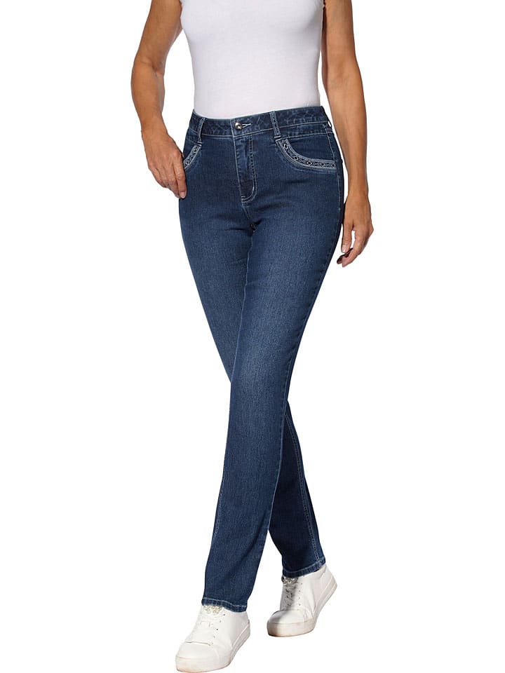 Džíny WITT WEIDEN Dunkelblau 3992928 Jeans - Slim fit - in Dunkelblau - 2