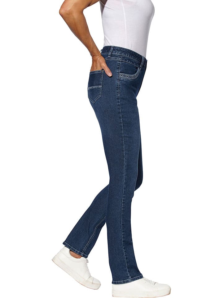 Džíny WITT WEIDEN Dunkelblau 3992928 Jeans - Slim fit - in Dunkelblau - 3