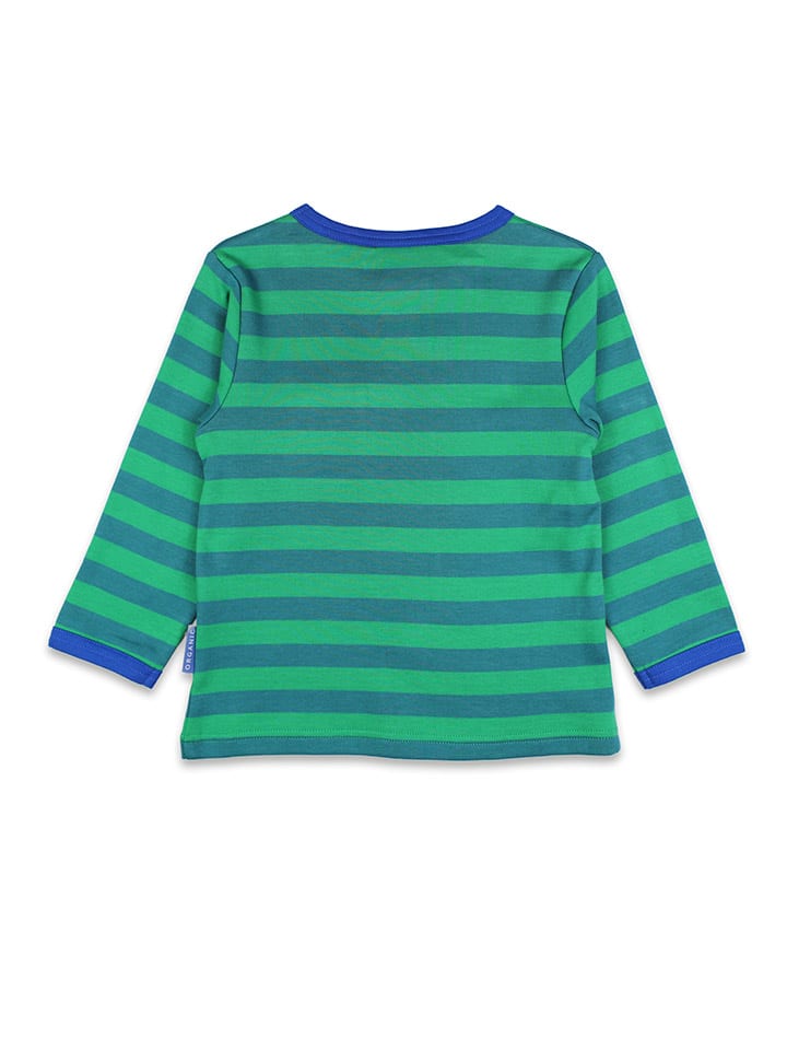 Tričko Toby Tiger Grün 1028980 Longsleeve in Grün - 2