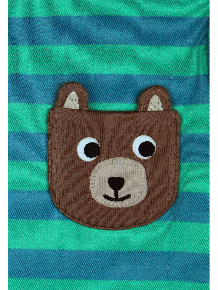 Tričko Toby Tiger Grün 1028980 Longsleeve in Grün - 3