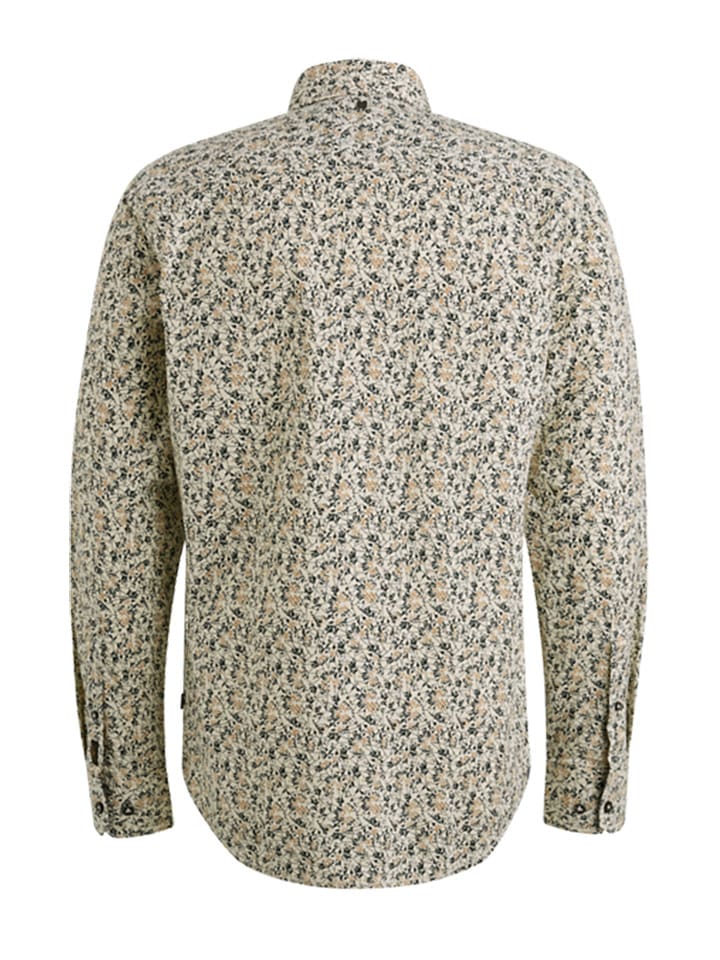 Košile PME Legend Beige/ Anthrazit 8983222 Hemd in Beige/ Anthrazit - 2