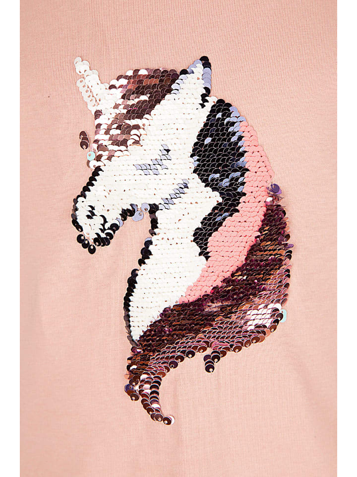 Tričko happy girls by Eisend Rosa 3974414 Longsleeve in Rosa - 4