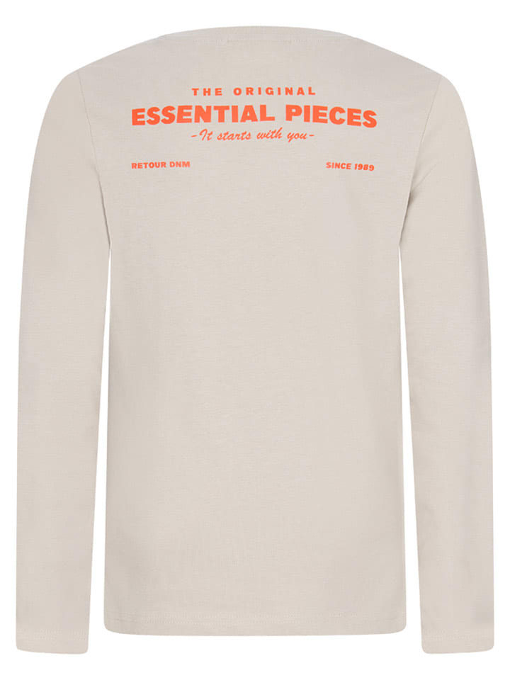 Tričko Retour Beige 1900014 Longsleeve "Kjell" in Beige - 2