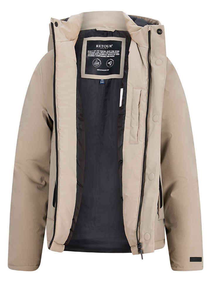 Retour Beige 5497239 Winterjacke "Ebbe" in Beige - 3