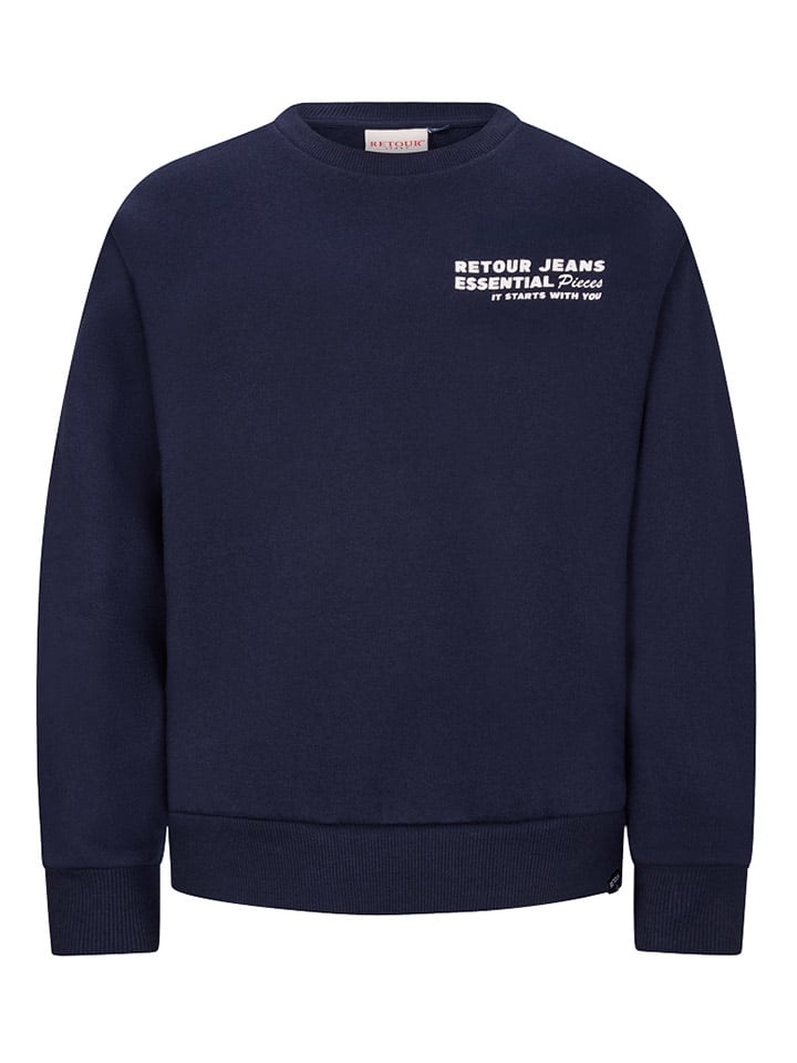 Dětská mikina Retour Dunkelblau 7535267 Sweatshirt "Borya" in Dunkelblau - 1