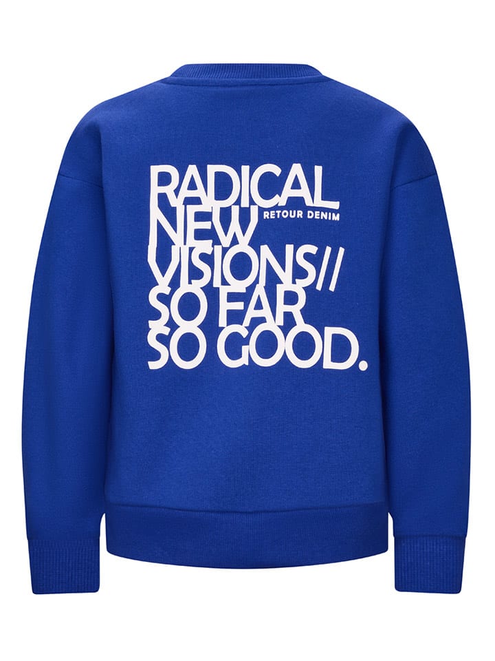 Dětská mikina Retour Blau 4025877 Sweatshirt "Hakar" in Blau - 2