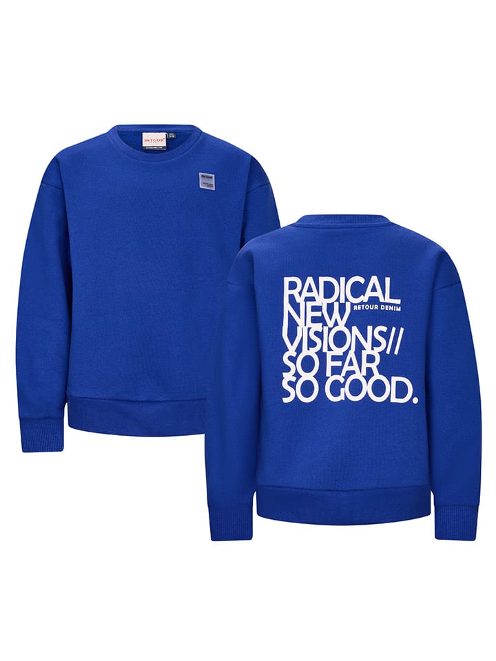 Dětská mikina Retour Blau 4025877 Sweatshirt "Hakar" in Blau - 3