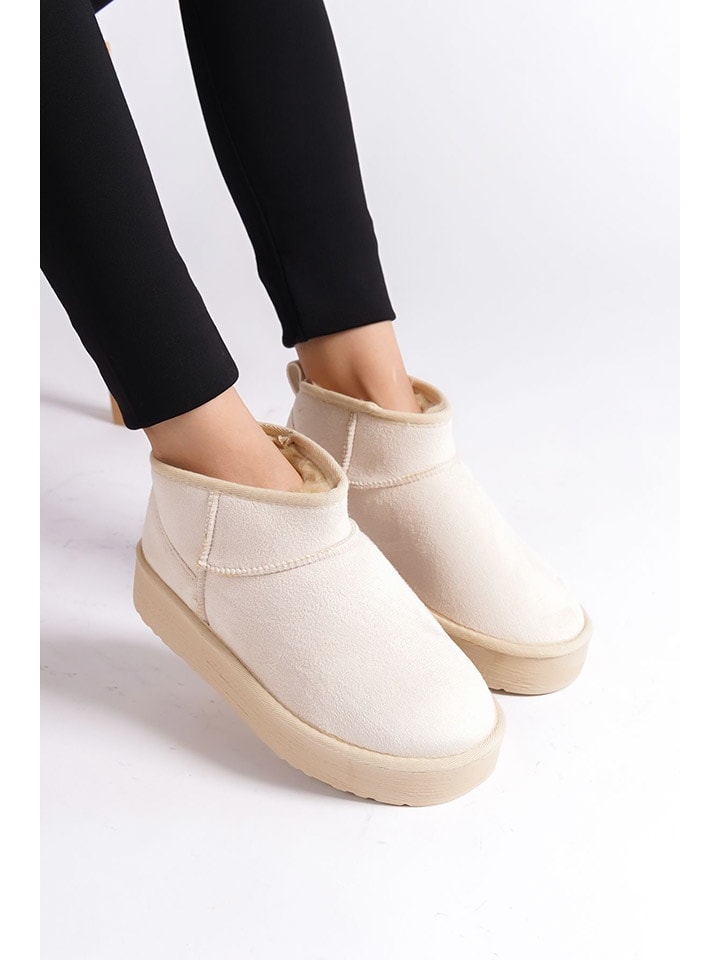 Boty trendyol Weiß 5661488 Ankle-Boots in Weiß - 3