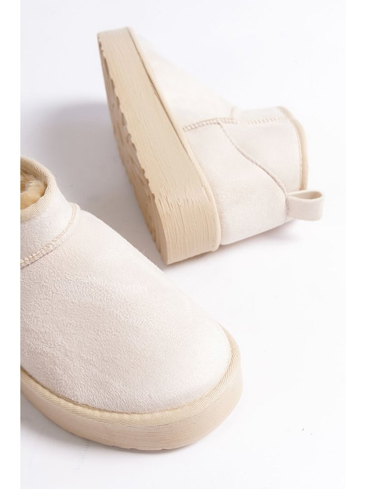 Boty trendyol Weiß 5661488 Ankle-Boots in Weiß - 4