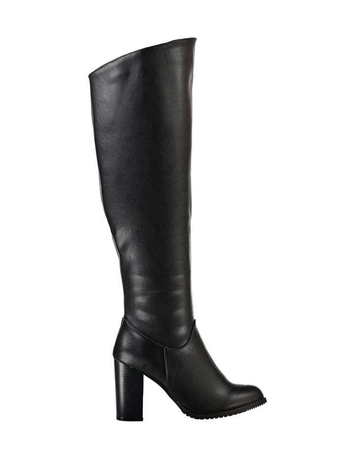 Kozačky trendyol Schwarz 336915 Stiefel in Schwarz - 1