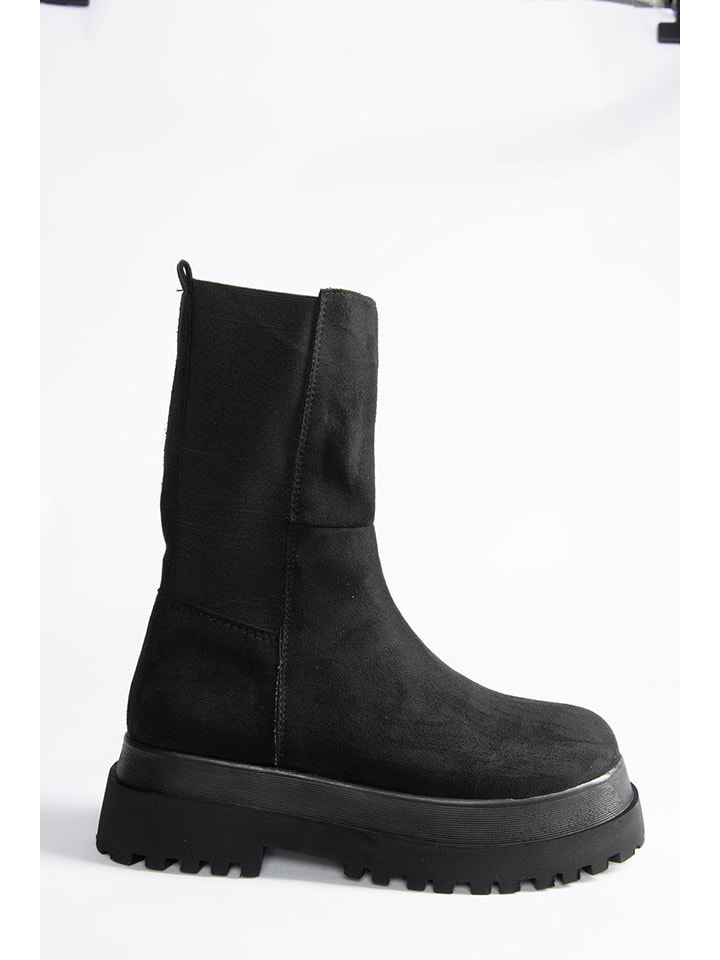 Kozačky trendyol Schwarz 831462 Stiefeletten in Schwarz - 5