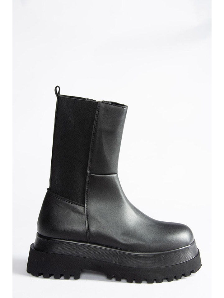 Kozačky trendyol Schwarz 7770570 Stiefeletten in Schwarz - 8
