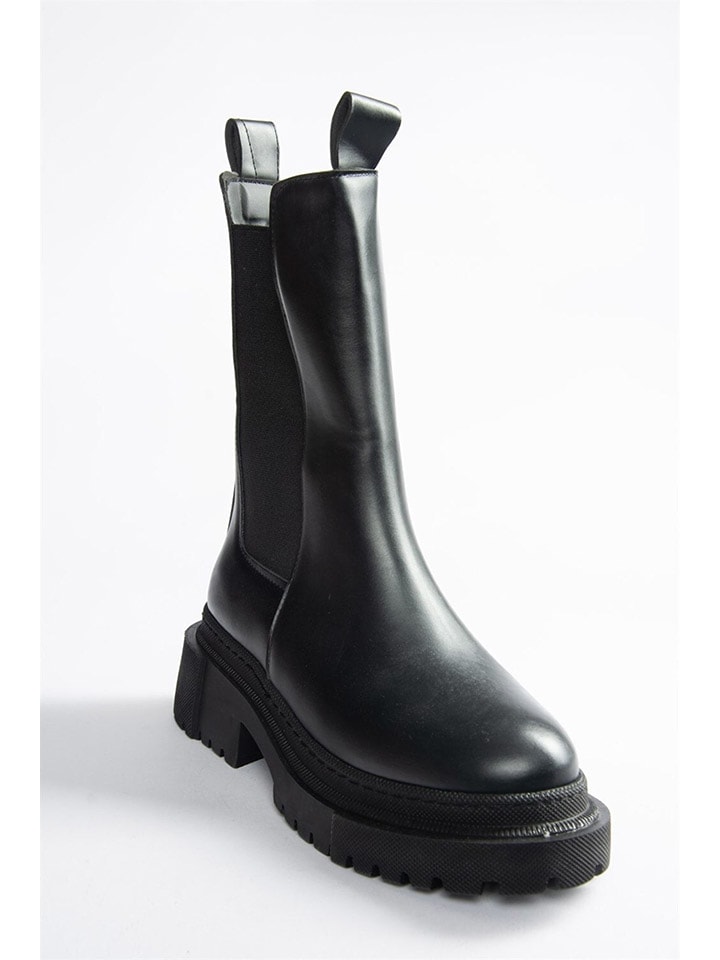 Kozačky trendyol Schwarz 841433 Stiefeletten in Schwarz - 6